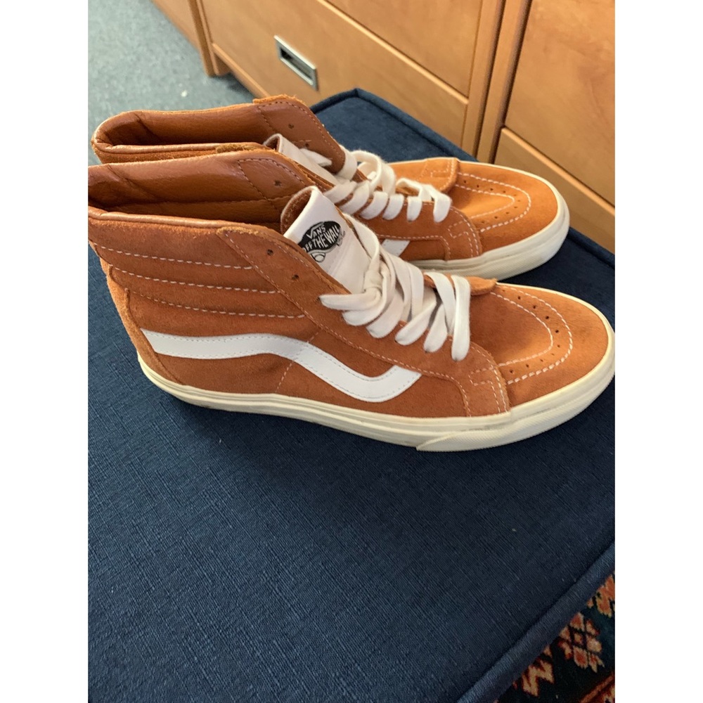 HARDLY WORN HIGH TOP VANS